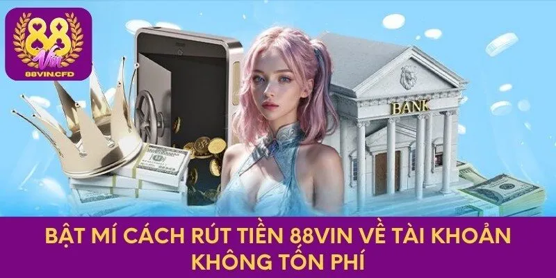 Bật Mí Cách Rút Tiền 88vin Về Tài Khoản Không Tốn Phí